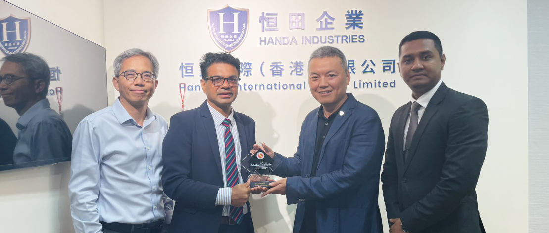 孟加拉驻港总领事到访恒田香港总部座谈交流